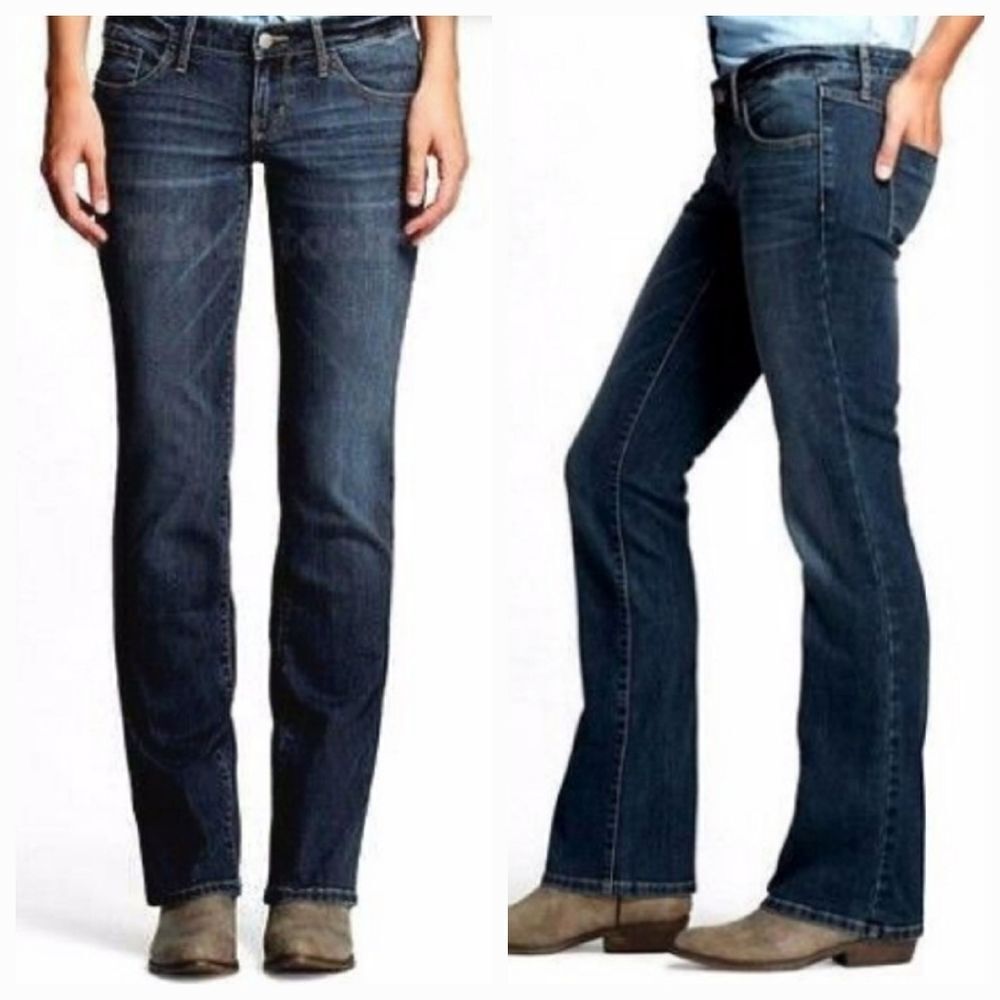 ☔️💜Mossimo Blue Denim Slim Low Rise Bootcut Jeans Size 7/29